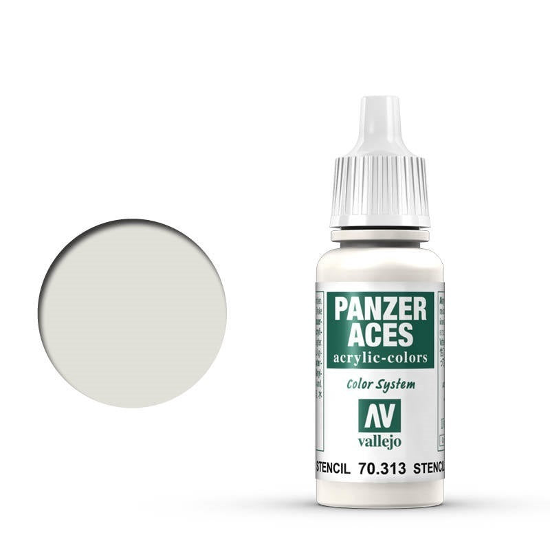 AV70313 Vallejo Panzer Aces Stencil 17 ml Acrylic Paint [70313]