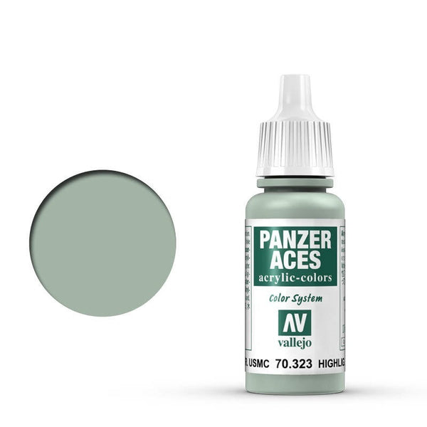 AV70323 Vallejo Panzer Aces USMC Tanker Highlights 17 ml Acrylic Paint [70323]