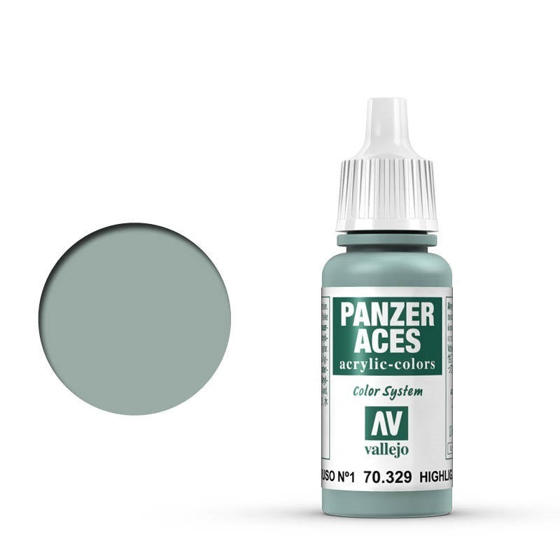 AV70329 Vallejo Panzer Aces Rus Tanker Highlights 17 ml Acrylic Paint [70329]