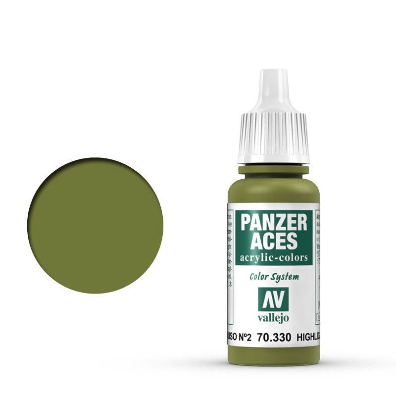 AV70330 Vallejo Panzer Aces Rus Tanker Highlights 17 ml Acrylic Paint [70330]