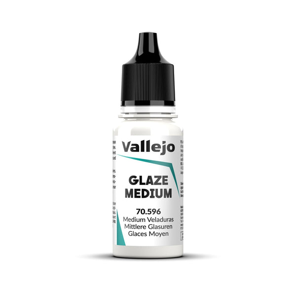 AV70596 Vallejo Glaze Medium 18ml Acrylic Paint - New Formulation