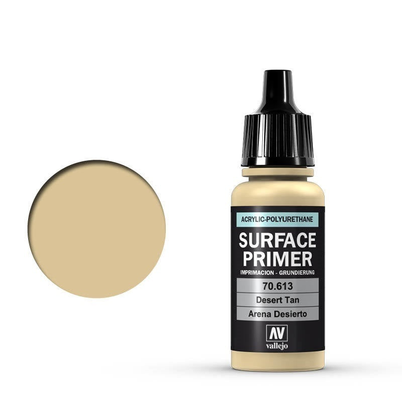 AV70613 Vallejo Surface Primer Desert Tan Base 17 ml [70613] Vallejo