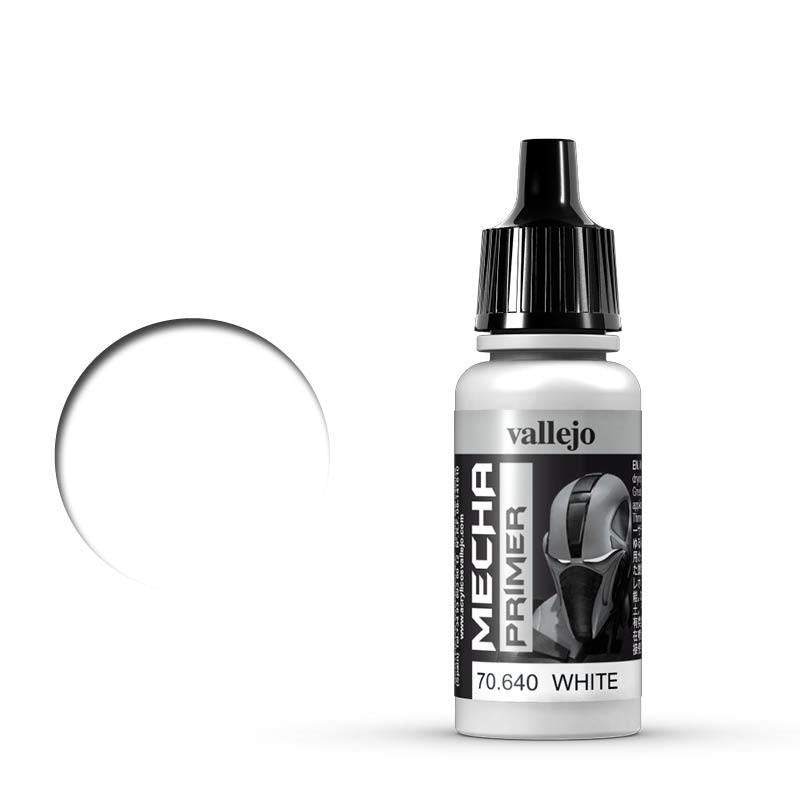 AV70640 Vallejo Mecha Colour White Primer 17ml [70640] Vallejo