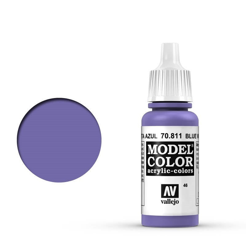 AV70811 Vallejo Model Colour #046 Blue Violet 17 ml Acrylic Paint [70811] Vallejo