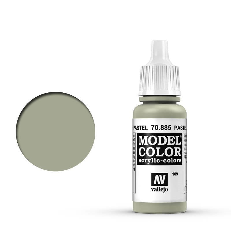 AV70885 Vallejo Model Colour #109 Pastel Green 17 ml Acrylic Paint [70885] Vallejo