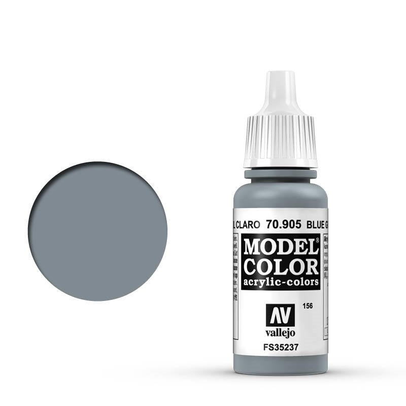 AV70905 Vallejo Model Colour #156 Blue Grey Pale 17 ml Acrylic Paint [70905] Vallejo