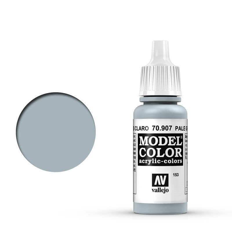 AV70907 Vallejo Model Colour #153 Pale Greyblue 17 ml Acrylic Paint [70907] Vallejo
