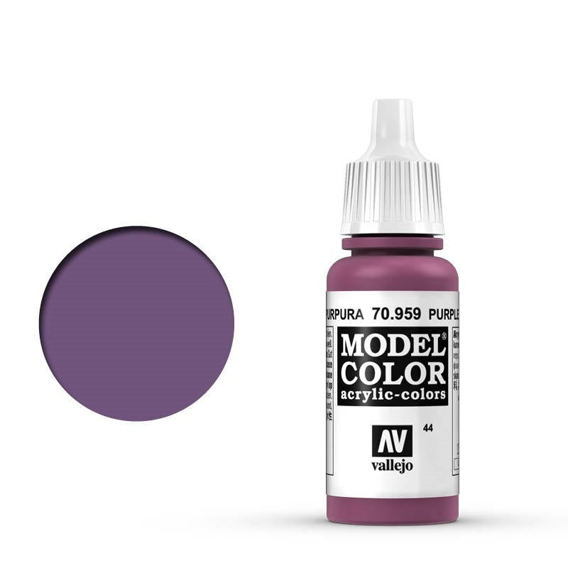 AV70959 Vallejo Model Colour #044 Purple 17 ml Acrylic Paint [70959] Vallejo
