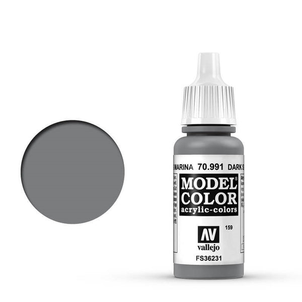 AV70991 Vallejo Model Colour #159 Dark Sea Grey 17 ml Acrylic Paint [70991]