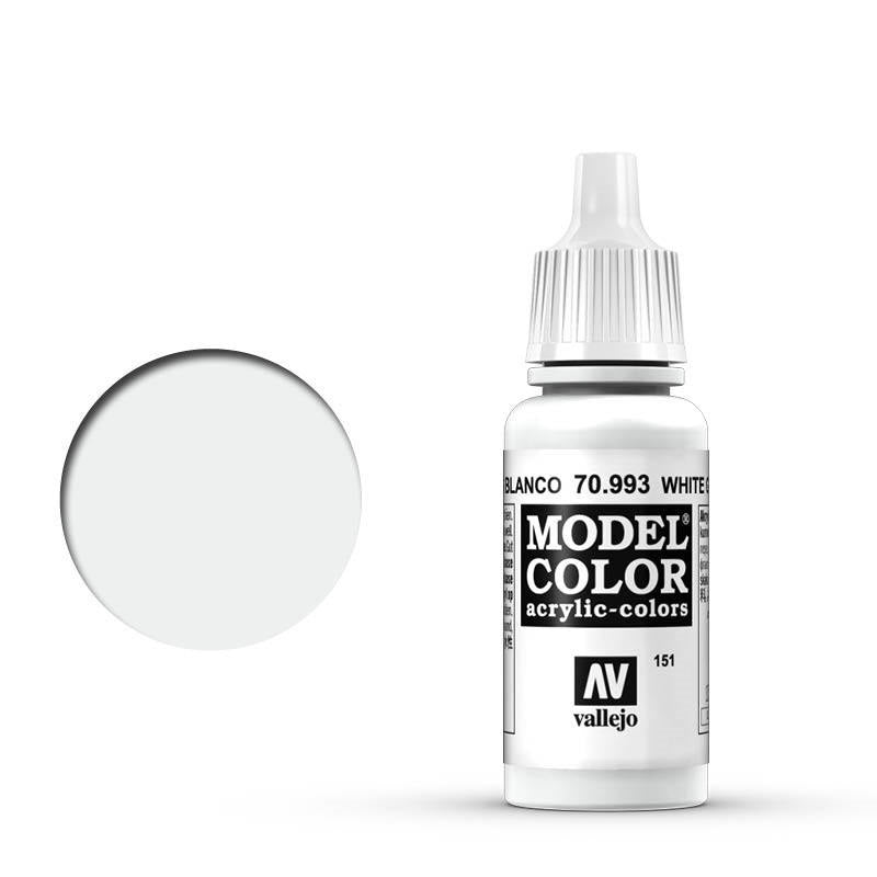 AV70993 Vallejo Model Colour #151 White Grey 17 ml Acrylic Paint [70993] Vallejo