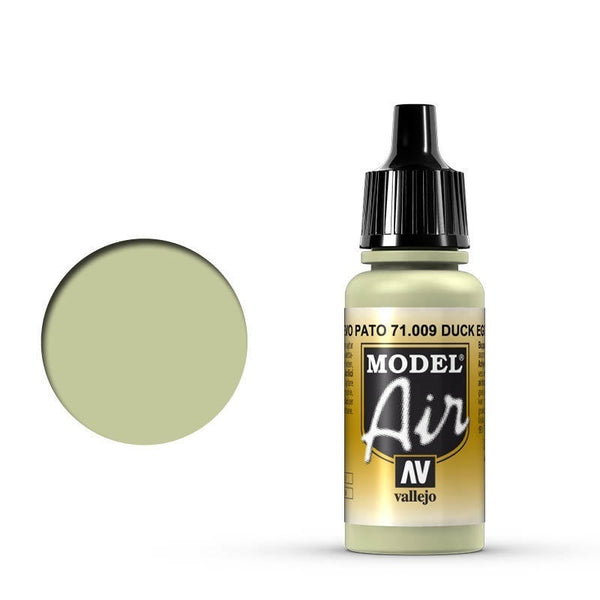 AV71009 Vallejo Model Air Duck Egg Green 17 ml Acrylic Airbrush Paint [71009]