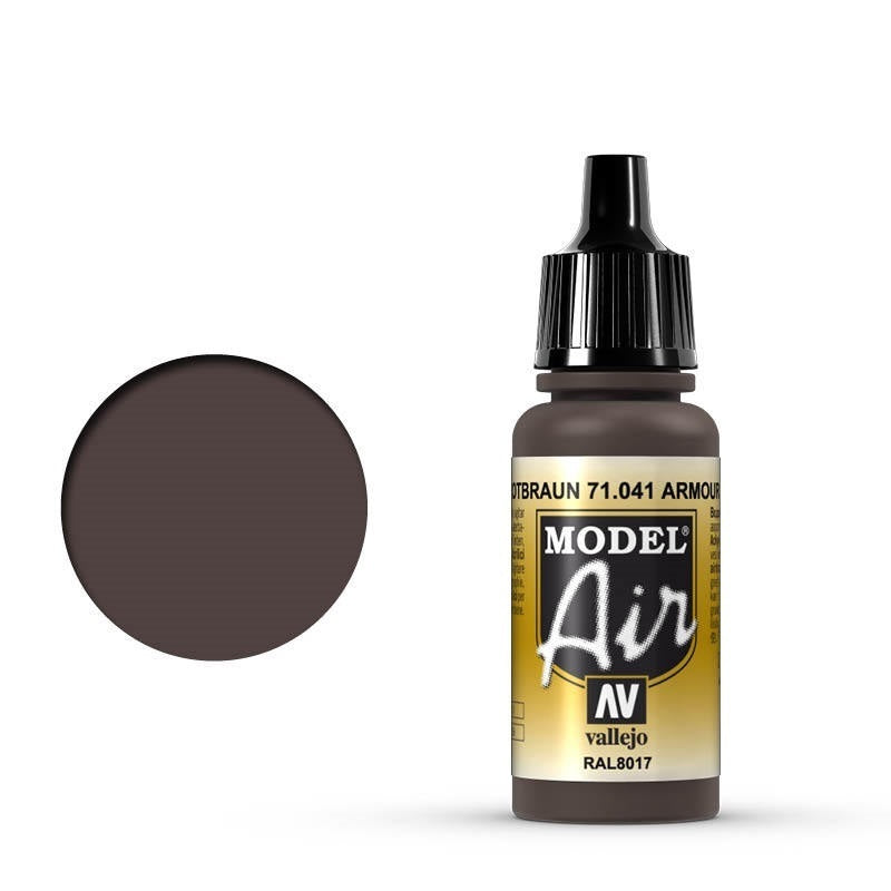 AV71041 Vallejo Model Air Armour Brown 17 ml Acrylic Airbrush Paint [71041] Vallejo