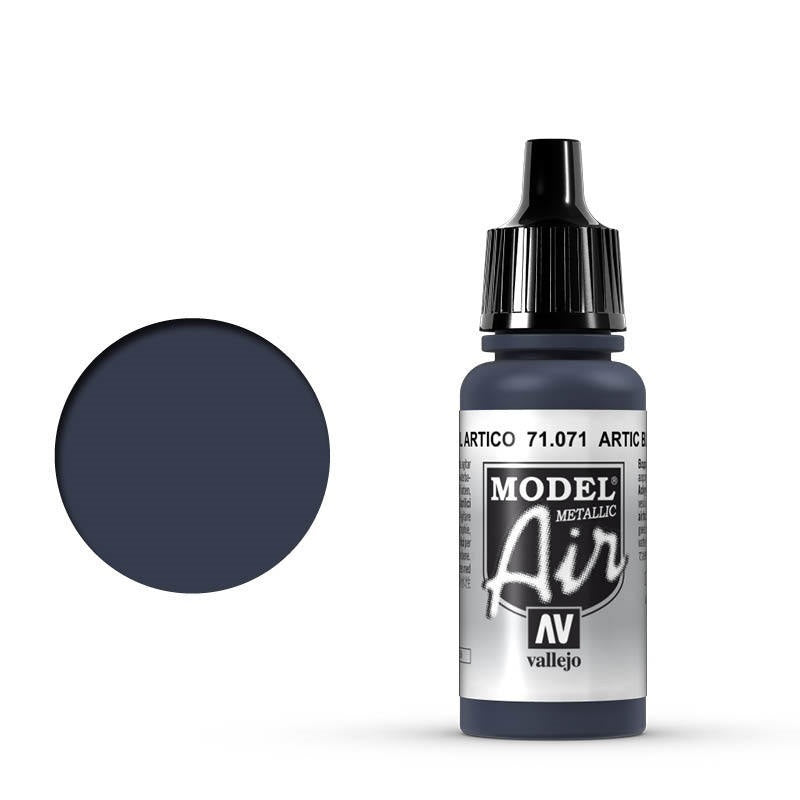 AV71071 Vallejo Model Air Artic Blue 17 ml Acrylic Airbrush Paint [71071] Vallejo
