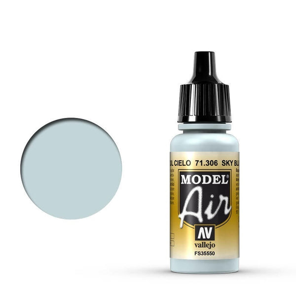 AV71306 Vallejo Model Air Sky Blue 17 ml Acrylic Airbrush Paint [71306]