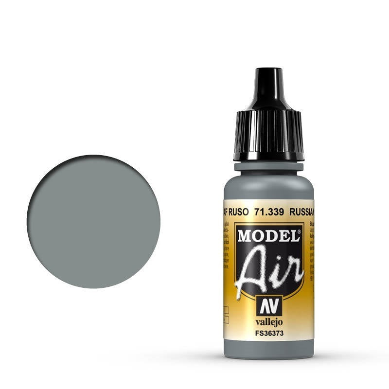 AV71339 Vallejo Model Air Russian AF Grey N.3 17ml Acrylic Airbrush Paint [71339] Vallejo