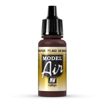AV71402 Vallejo Model Air UK BSC 49 Light Purple Brown 17ml Acrylic Paint [71402] Vallejo