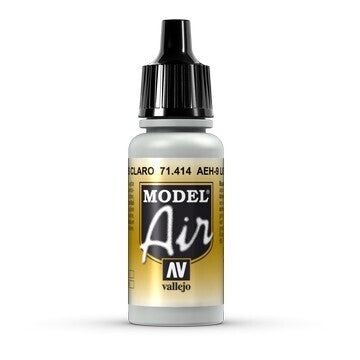 AV71414 Vallejo Model Air AEH-9 Light Grey 17ml Acrylic Paint [71414] Vallejo
