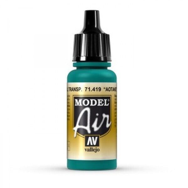 AV71419 Vallejo Model Air Aotake' Translucent Blue 17ml Acrylic Paint [71419] Vallejo