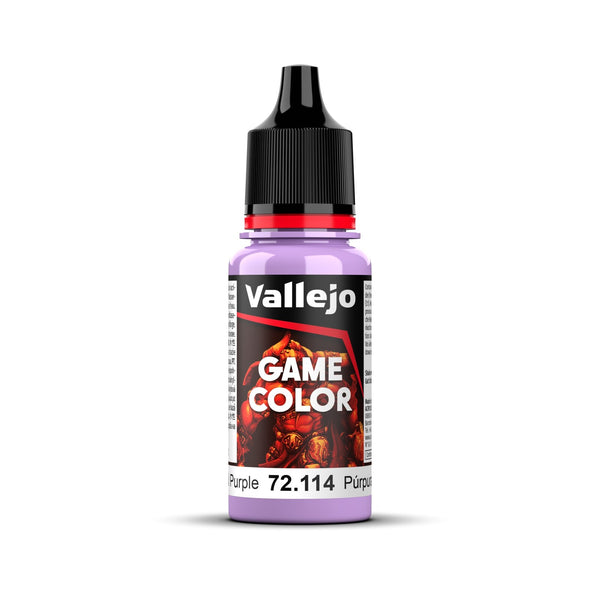 AV72114 Vallejo Game Colour Lustful Purple 18ml Acrylic Paint - New Formulation