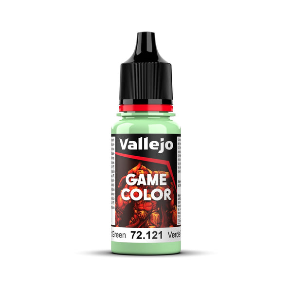 AV72121 Vallejo Game Colour Ghost Green 18ml Acrylic Paint - New Formulation