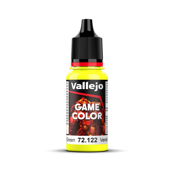 AV72122 Vallejo Game Colour Bile Green 18ml Acrylic Paint - New Formulation