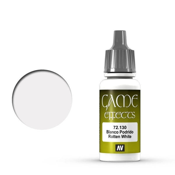 AV72130-OLD Vallejo Game Colour Effects Rotten White 17 ml Acrylic Paint [72130] - Old Formulation