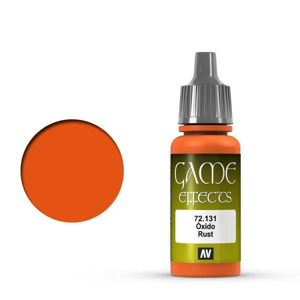 AV72131-OLD Vallejo Game Colour Effects Rust 17 ml Acrylic Paint [72131] - Old Formulation