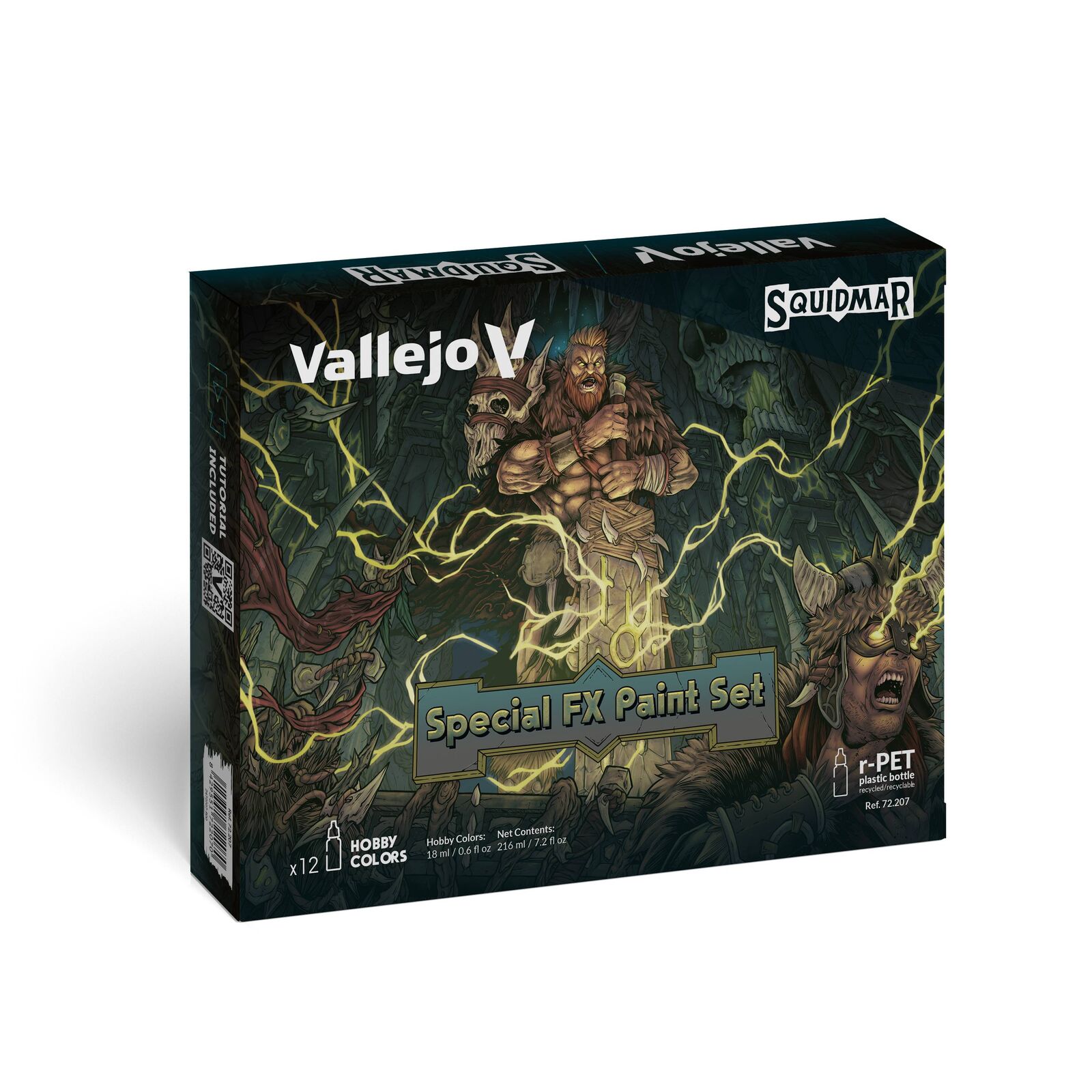 Vallejo Special FX Paint Set by Squidmar Miniartures - 12 Acrylic Paints