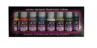 AV72294 Vallejo Game Colour Extra Opaque 8 Colour Set Acrylic Paint [72294] Vallejo