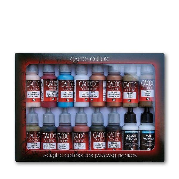 AV72297 Vallejo Game Colour Specialist 16 Colour Set Acrylic Paint [72297]
