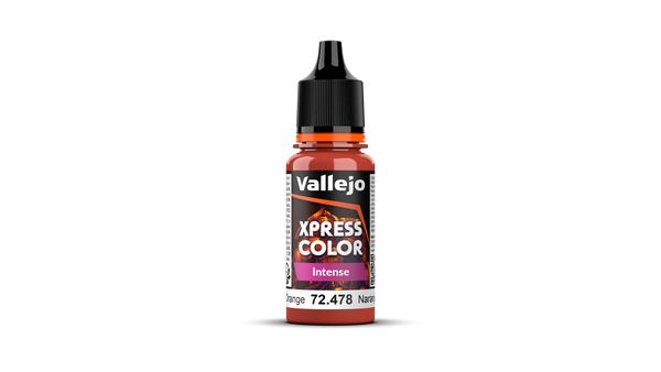 AV72478 Vallejo Game Colour Xpress Colour Intense Phoenix Orange 18 ml Acrylic Paint