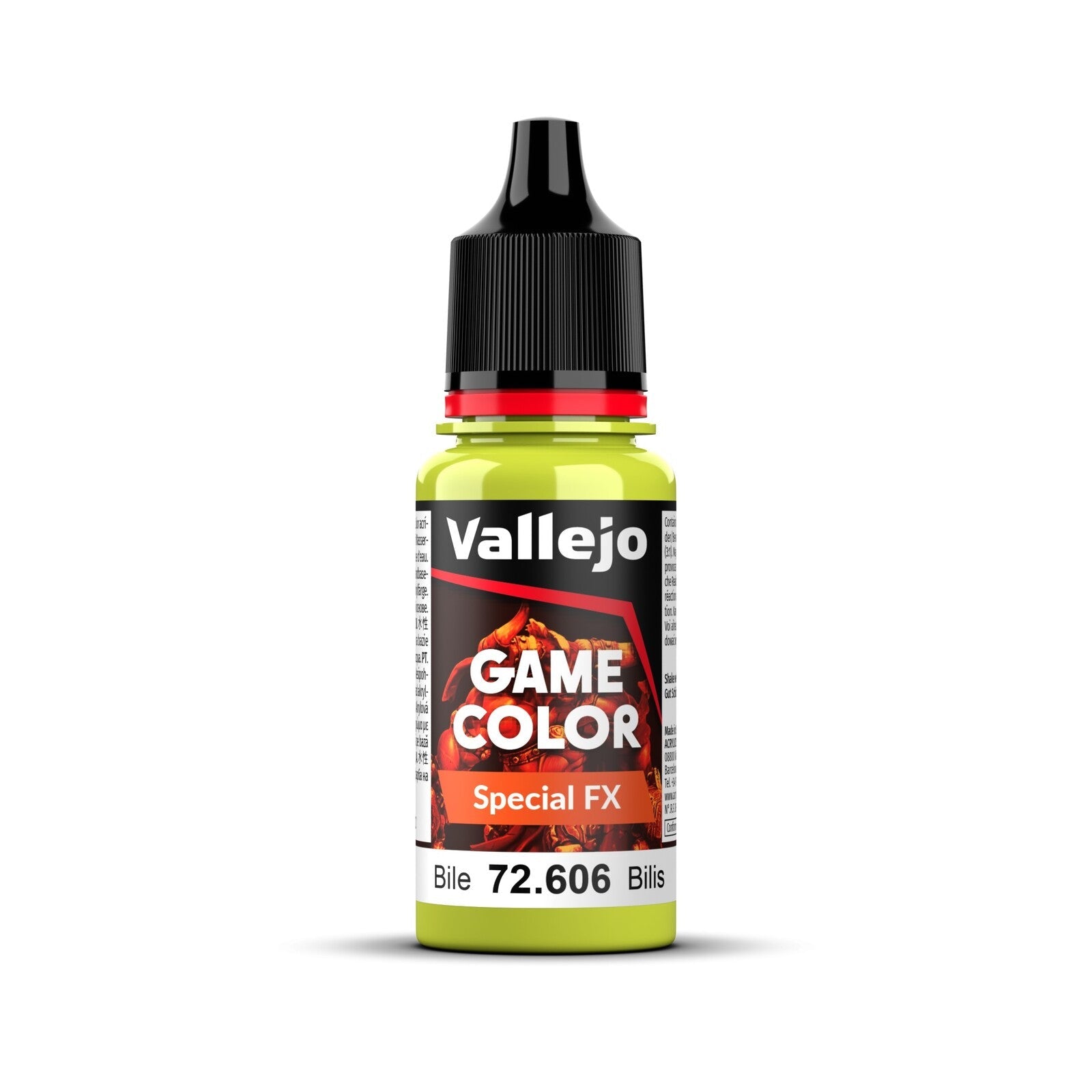AV72606 Vallejo Game Colour Special FX Bile 18ml Acrylic Paint - New Formulation Vallejo