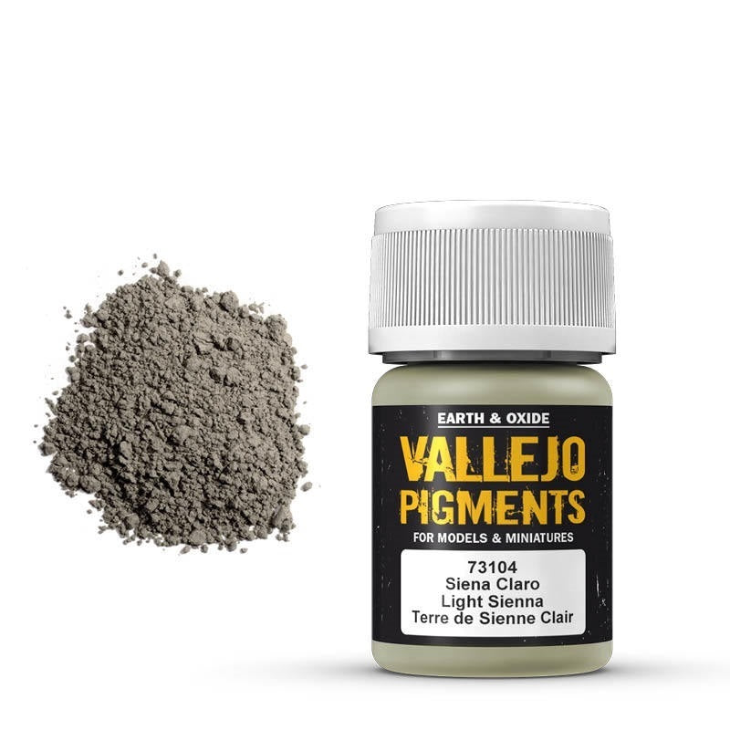 AV73104 Vallejo Pigments Light Sienna 30 ml [73104] Vallejo