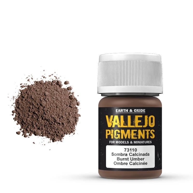 AV73110 Vallejo Pigments Burnt Umber 30 ml [73110]