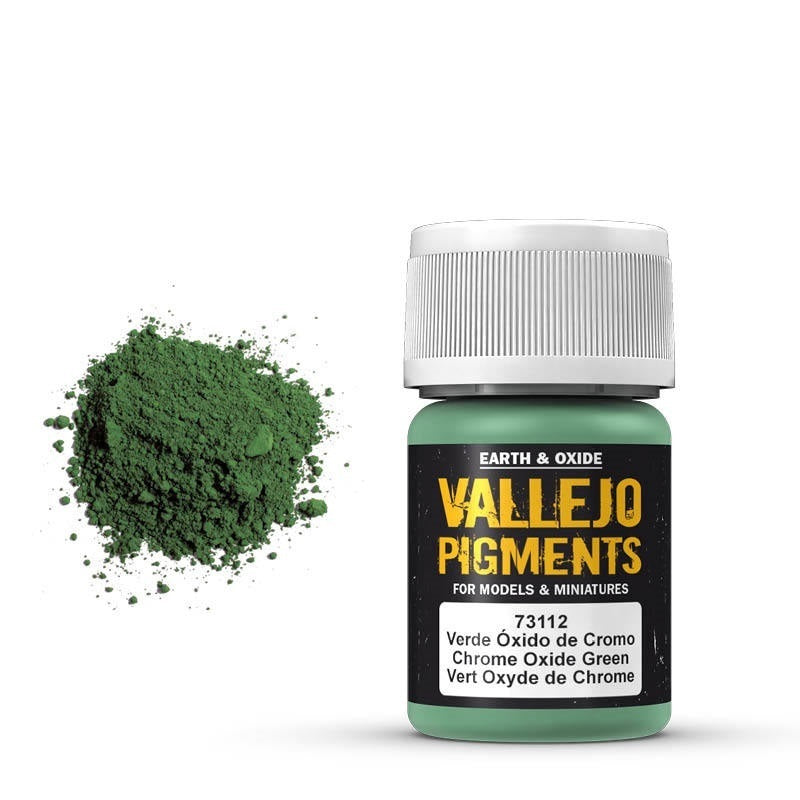 AV73112 Vallejo Pigments Chrome Oxide Green 30 ml [73112] Vallejo