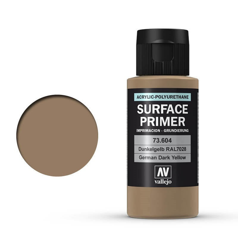 AV73604 Vallejo Surface Primer Ger Dark Yellow 60 ml [73604]