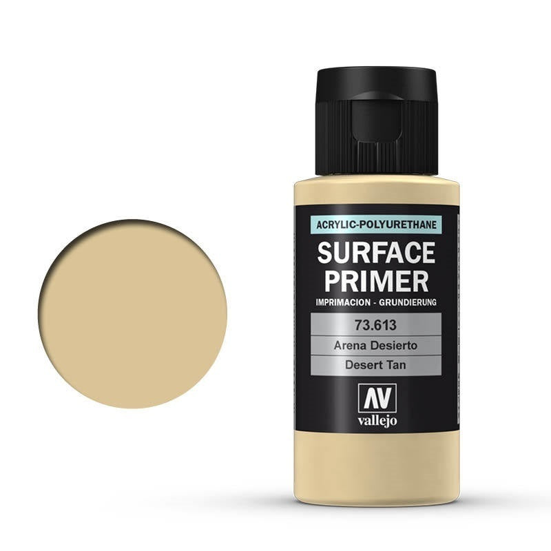AV73613 Vallejo Surface Primer Desert Tan Base 60 ml [73613] Vallejo