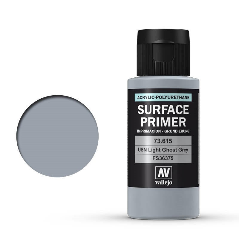 AV73615 Vallejo Surface Primer USN Light Ghost Grey 60 ml [73615] Vallejo