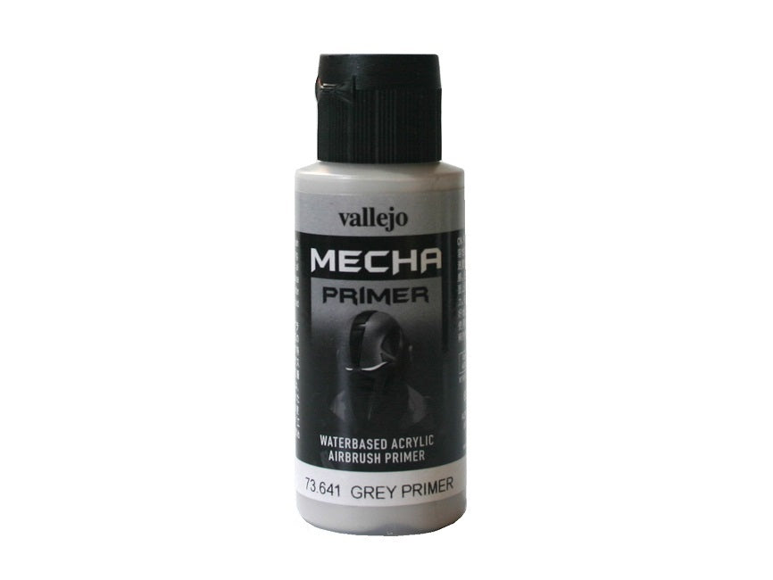 AV73641 Vallejo Mecha Colour Grey Primer 60ml [73641] Vallejo