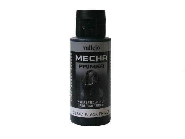 AV73642 Vallejo Mecha Colour Black Primer 60ml [73642]