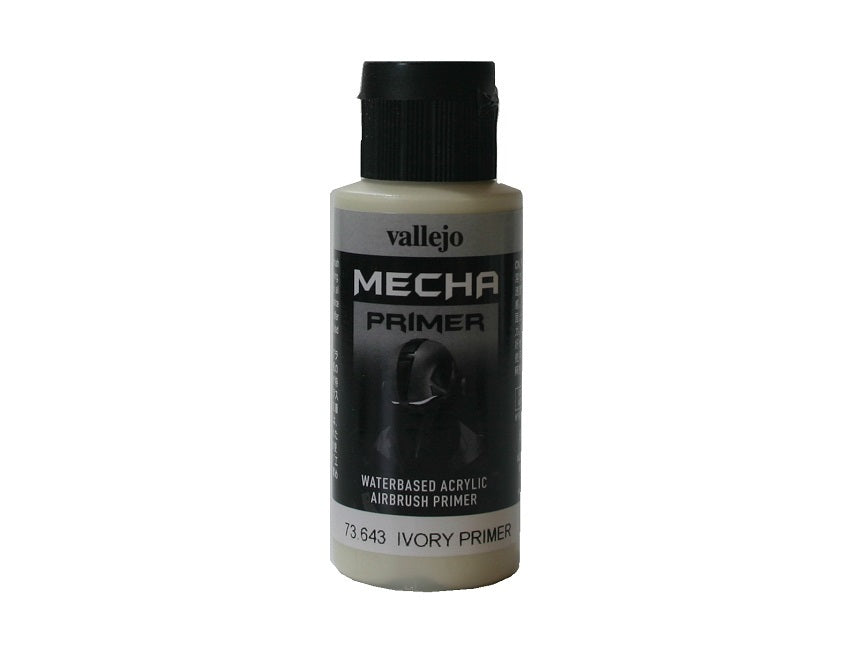 AV73643 Vallejo Mecha Colour Ivory Primer 60ml [73643] Vallejo