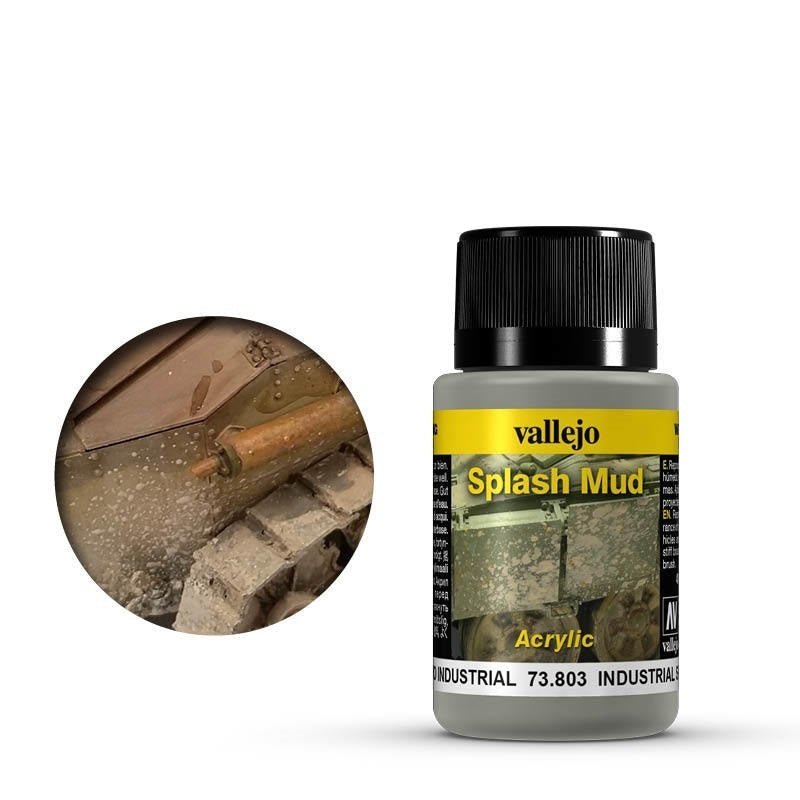AV73803 Vallejo Weathering Effects Industrial Splash Mud 40 ml [73803] Vallejo