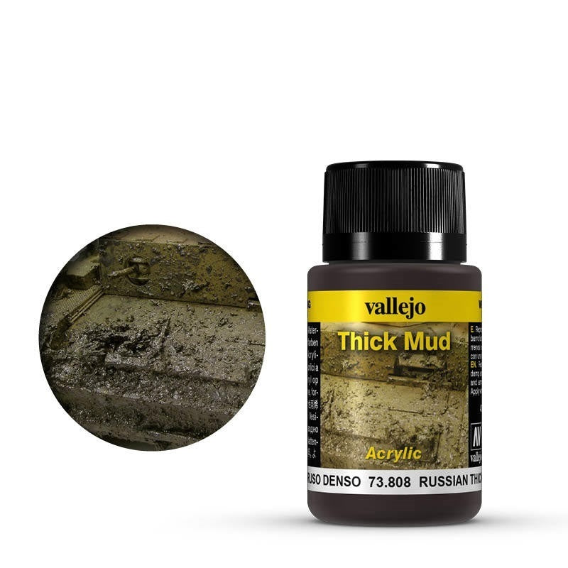 AV73808 Vallejo Weathering Effects Russian Thick Mud 40 ml [73808]