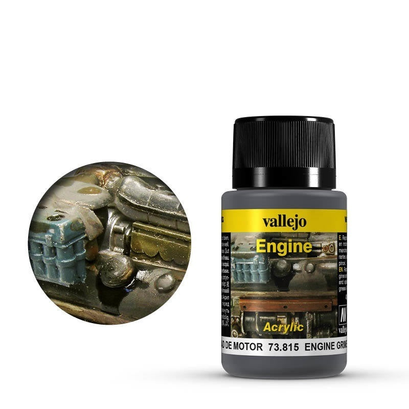 AV73815 Vallejo Weathering Effects Engine Grime 40 ml [73815]