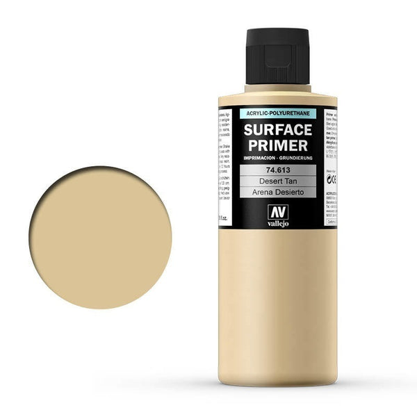 AV74613 Vallejo Surface Primer Color Desert Tan Base 200 ml [74613]