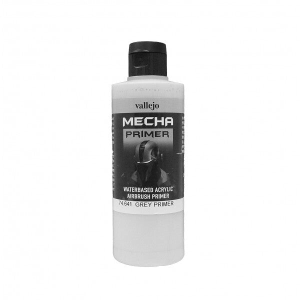 AV74641 Vallejo Mecha Colour Grey Primer 200ml [74641] Vallejo