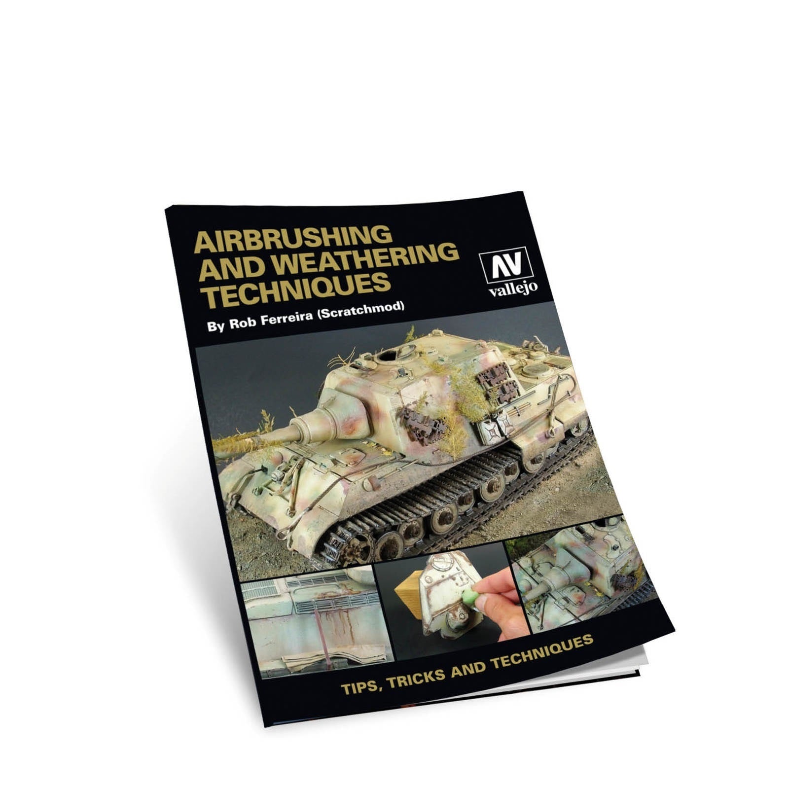 AV75002 Vallejo Airbrush and Weathering Techniques Book [75002] Vallejo