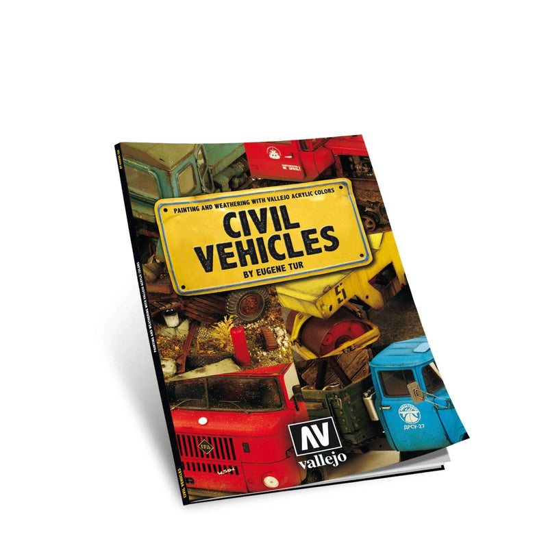 AV75012 Vallejo Book: Civil Vehicles [75012]