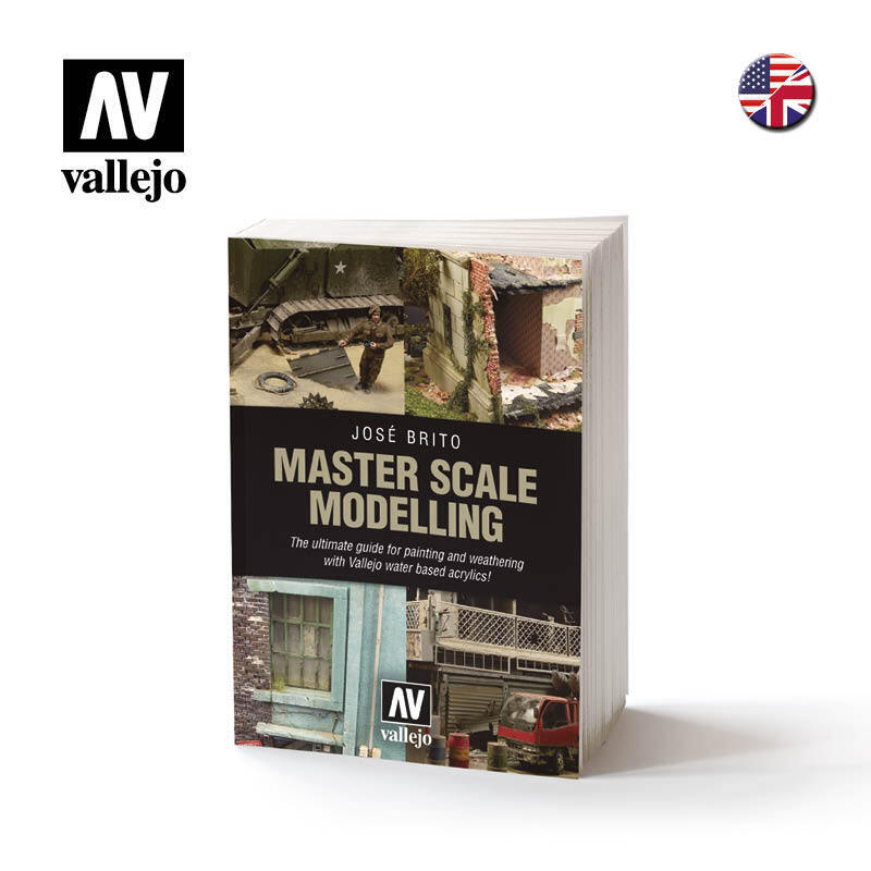 AV75020 Vallejo Book: Master Scale Modelling by Jos© Brito [75020] Vallejo
