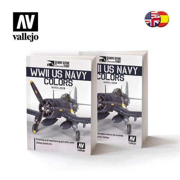 AV75024 Vallejo WWII US NAVY Colors Paint Guide [75024]